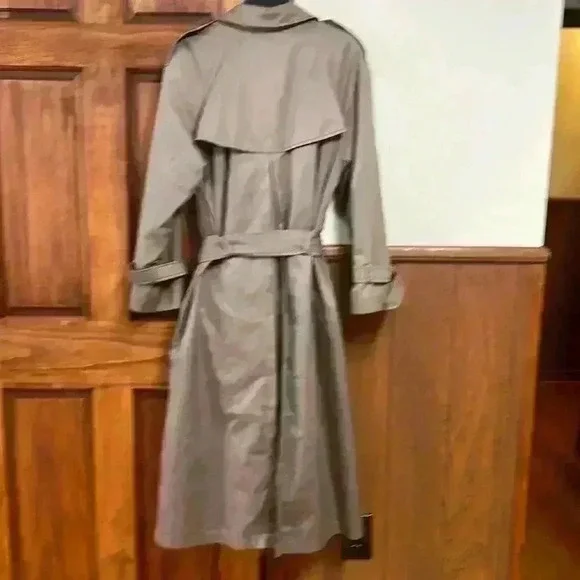 Worthington Khaki Trench/All Weather Coat Fully Lined..Removeable Liner Size 10 - Picture 5 of 16